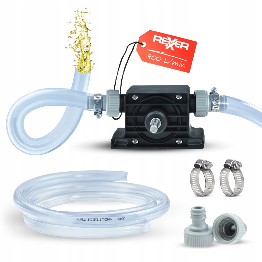 Pompa do paliw Rexxer 900 L/h 3/4