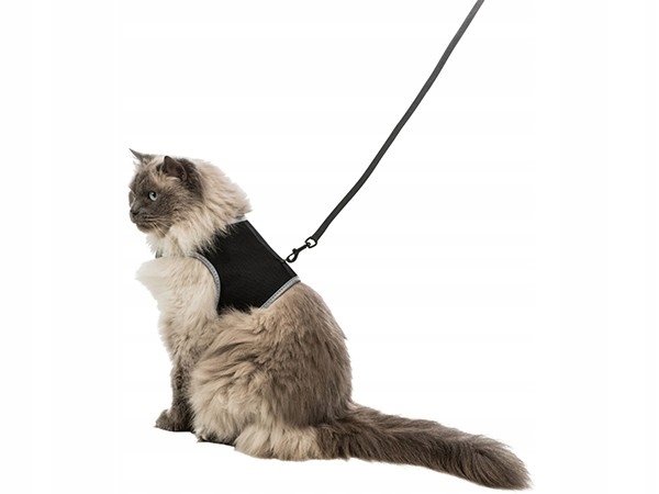 Levně Trixie měkké obojky pro kočky XXL s vodítkem