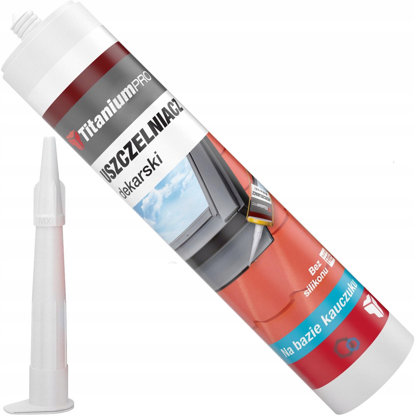 

Uszczelniacz Dekarski Bezbarwny 300ML TitaniumPRO