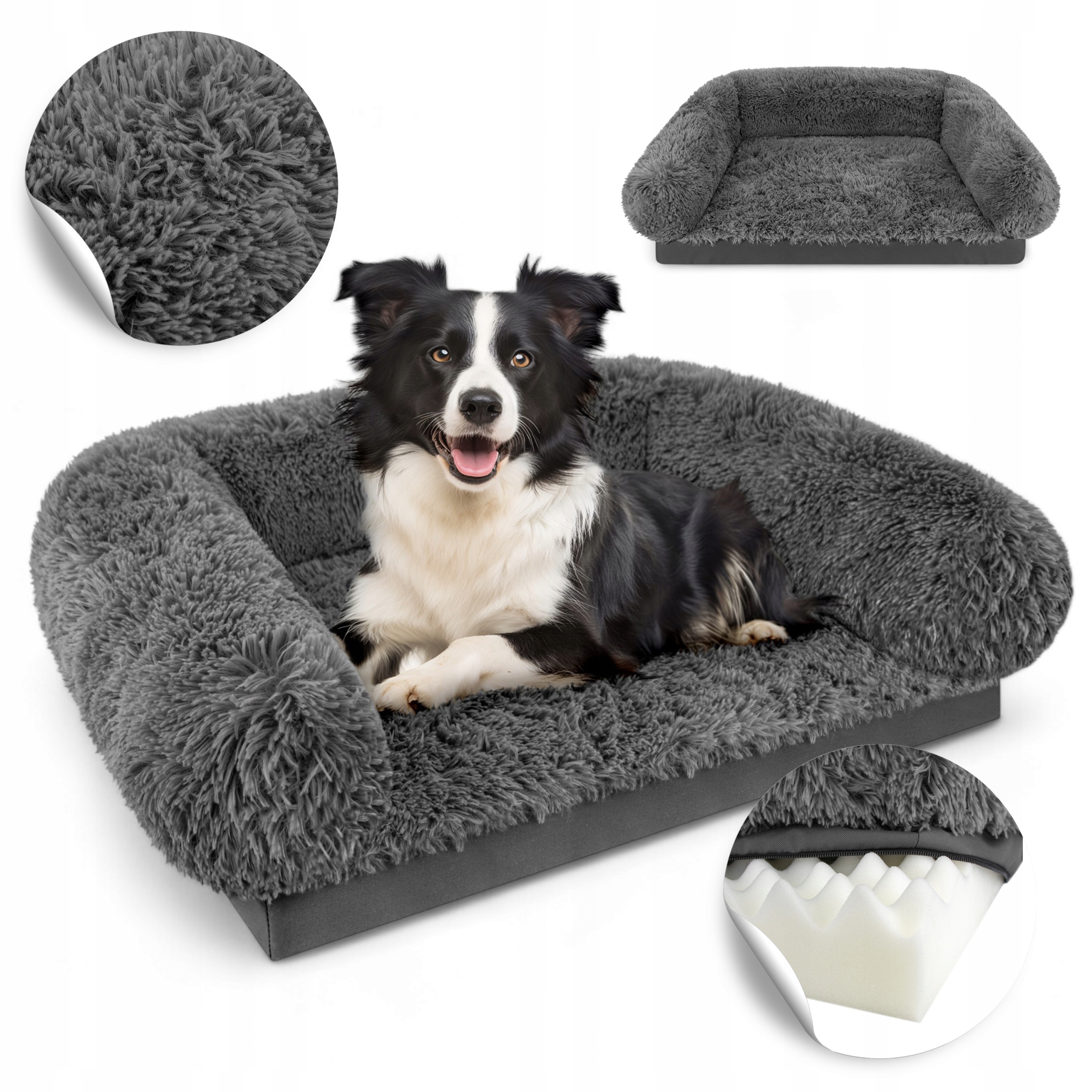 Levně Ortopedický Pelíšek Pro Psí 85X60 CM, Pohovka, Velká Pelíška, Potah Matrace