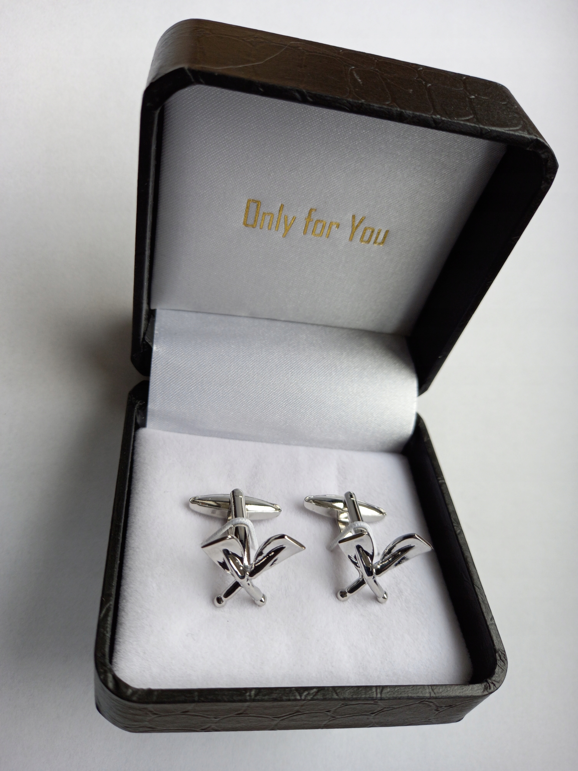 Stříbrné módní manžetové knoflíčky Exciting Vesla