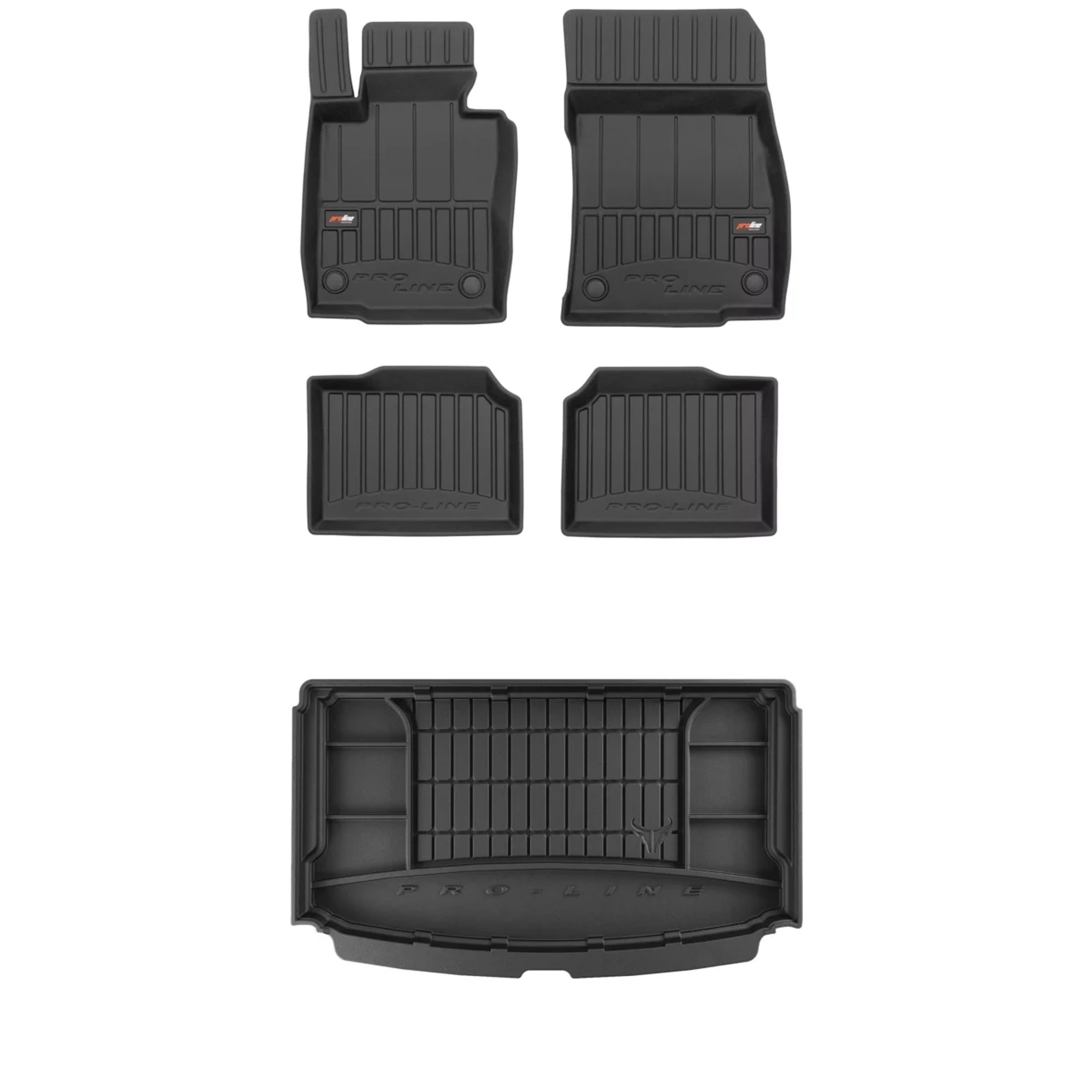 Gumowy zestaw 3D dywaniki i mata Mini Countryman I 2010-2017