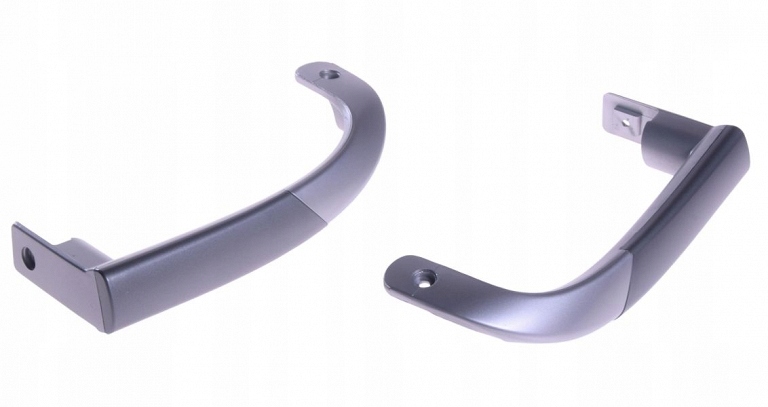 2x Rączka klamka uchwyty drzwi do lodówki Beko CVA34123S CHA33100S oryginał