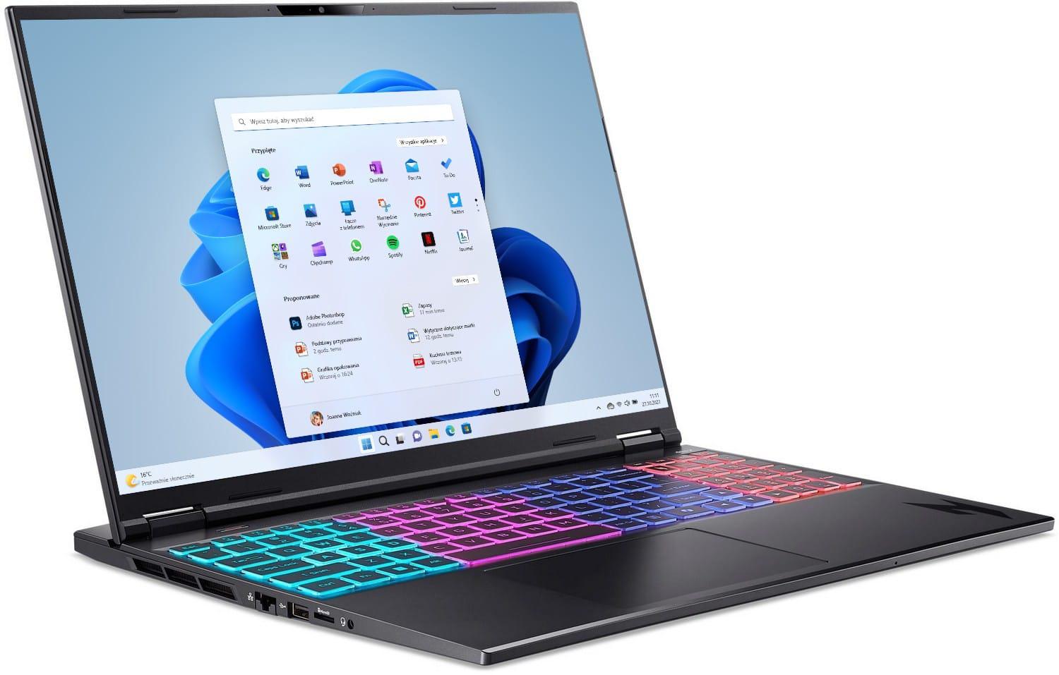 Acer Nitro 16S Ai Ryzen Ai 7 350 16" 16GB 1TB Win11 Rtx 5070Ti