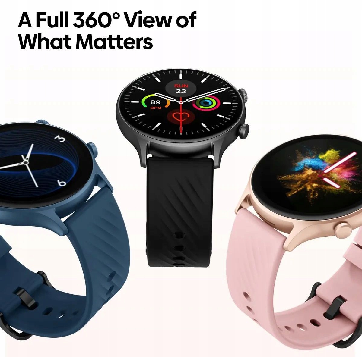 SMARTWATCH ZEBLAZE BTALK 2 LITE - FITNESS ZDROWIE TELEFON OSOBISTY ASYSTENT Złącza brak