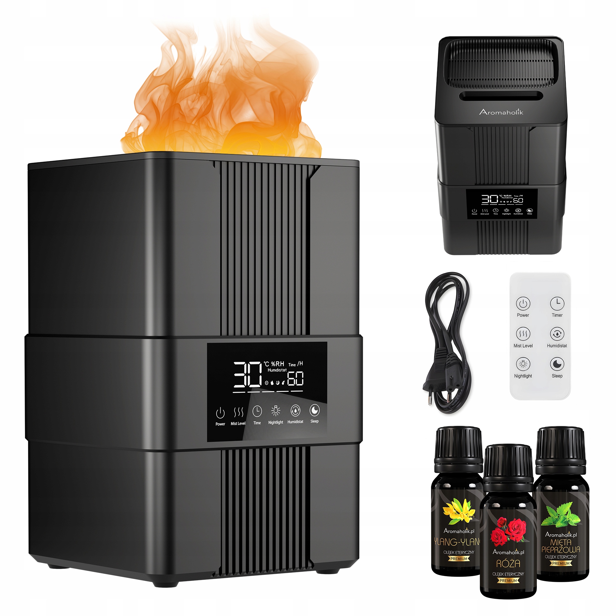 Ultrazvukový Zvlhčovač Vzduchu s Led – Difuzér pro oleje Dárek