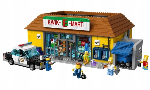 LEGO Ideas 71016 Kwik-E-Mart Bohater Simpsonowie