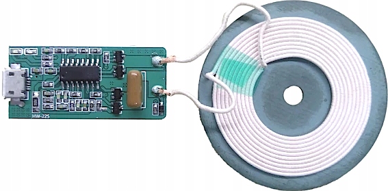 

Ładowarka indukcyjna bezprzewodowa Qi 5W microUSB