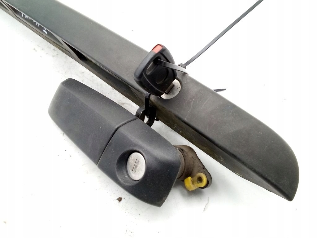 Fiat Panda II 2 cap moulding bonnet + key + handle left front