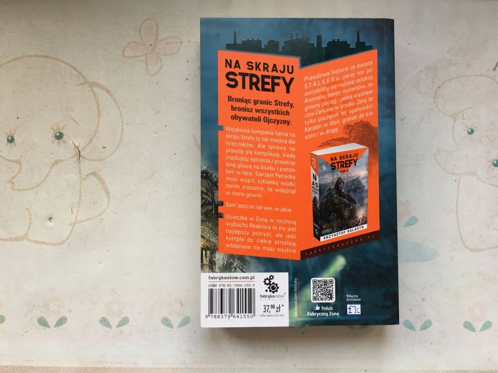 Na skraju strefy tom 1 Haladyn zona stalker Tytuł Na skraju strefy Tom 1