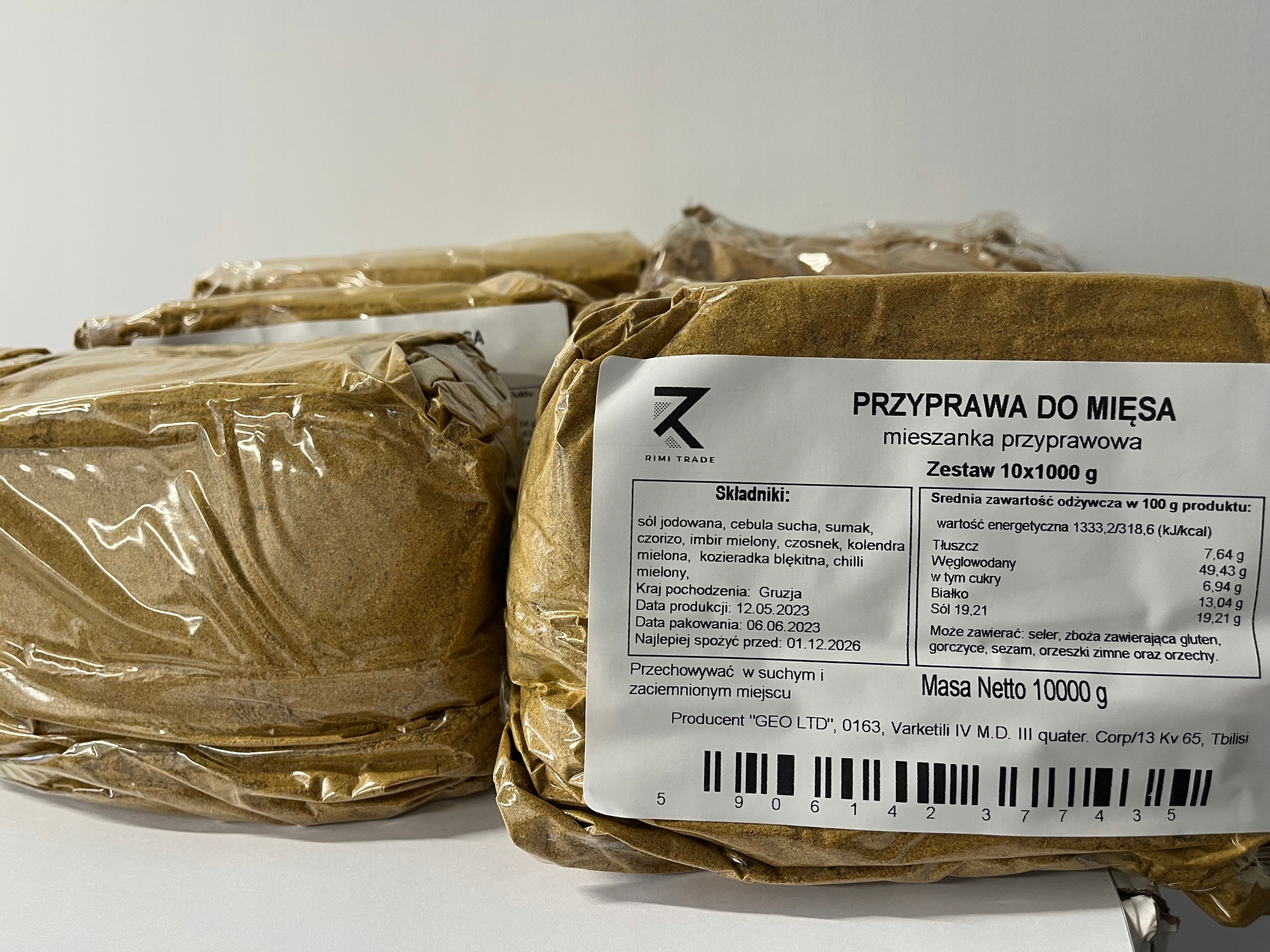 Levně Koření na maso 10 x 1000 g Výrobce Gruzie