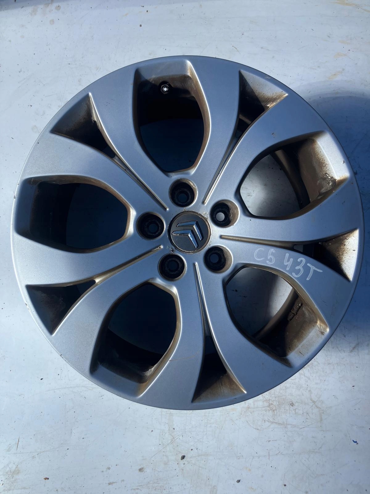 disk 17 CALI #43 CITROEN C5 III X7 9656877580