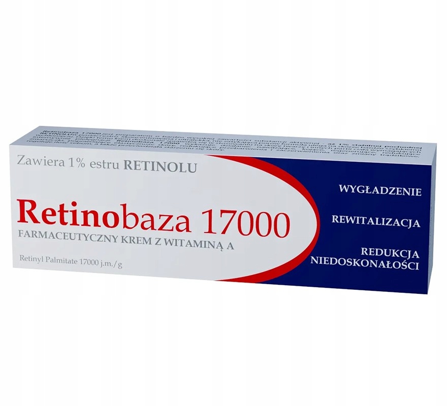 

Retinobaza 17000 Krem farmaceutyczny z Witaminą A