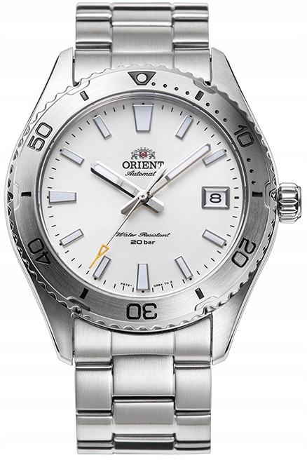 Nové Originální Pánské Hodinky Orient Mako RA-AC0Q03S10B Automat náramek