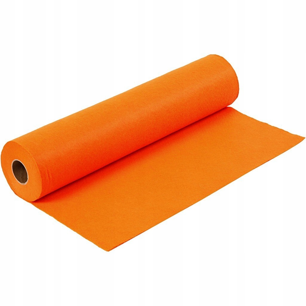 Plst W: 45 cm L: 5 m Oranžový