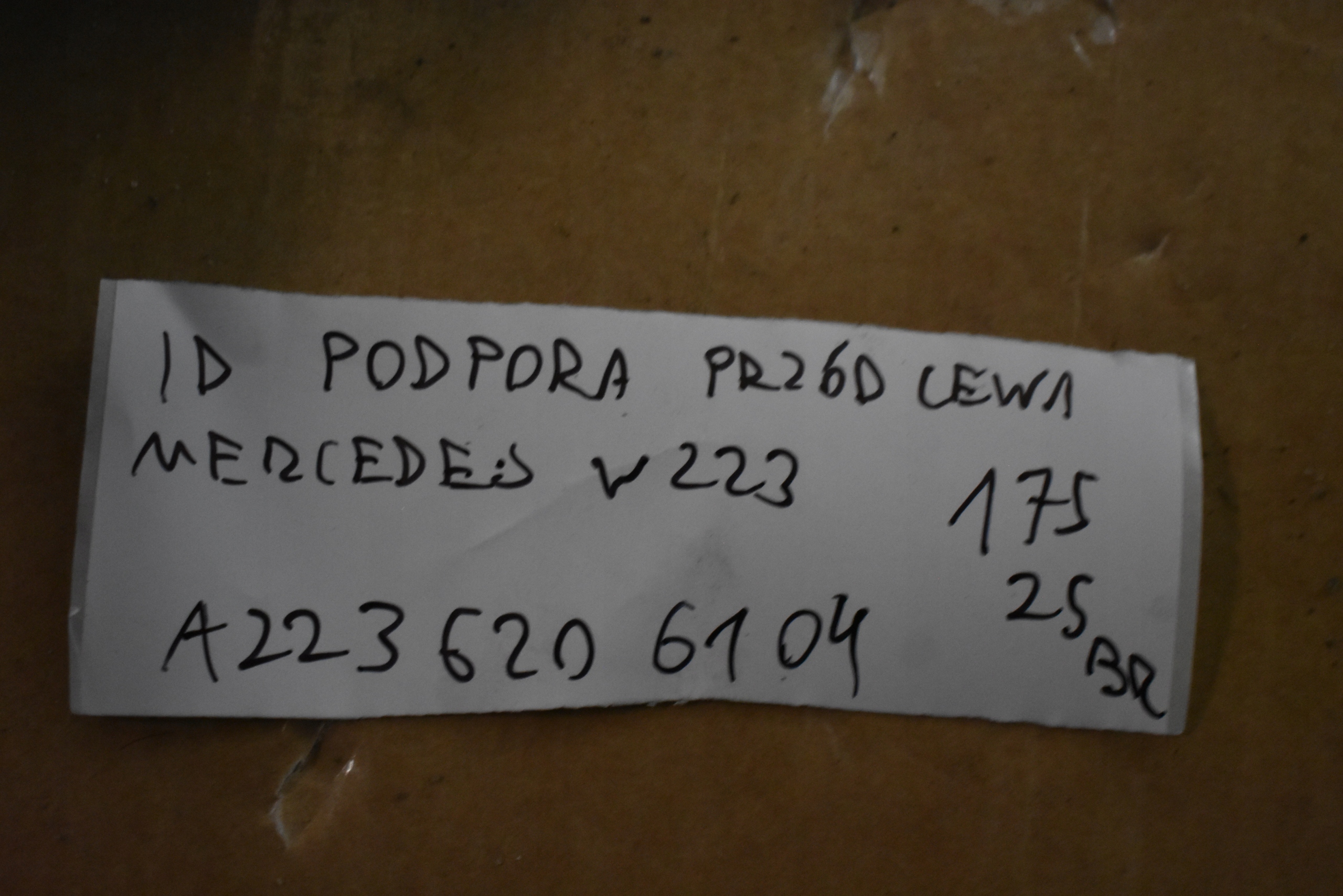 IDEALNA bearing front front left MERCEDES W223 1