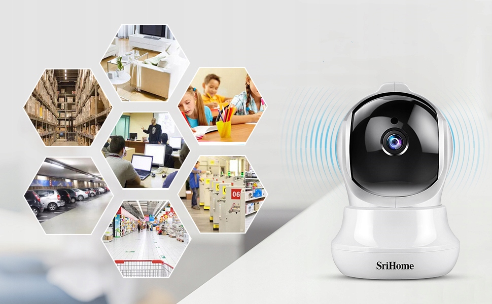 1080P WiFi Security Camera Home IP Camera Baby Monitor Surveillance Camera EAN (GTIN) 768253069877
