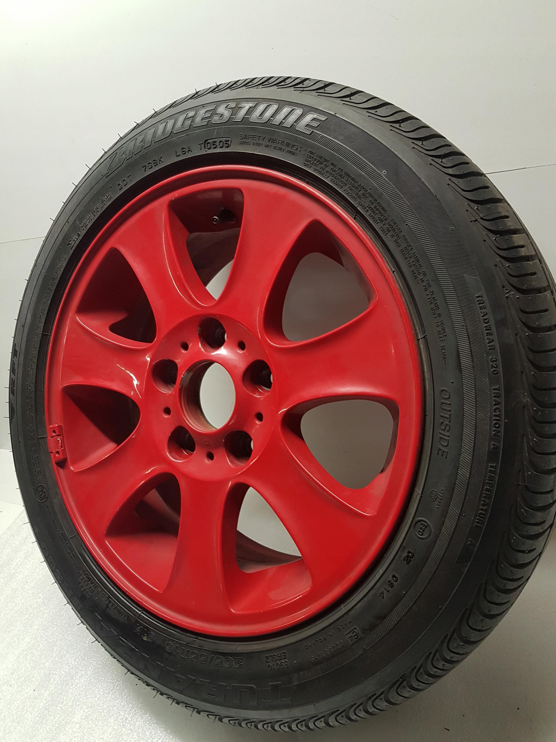 wheel spare BMW E81 E82 E88 E87 7Jx16 IS44 6769402 205/55 R16