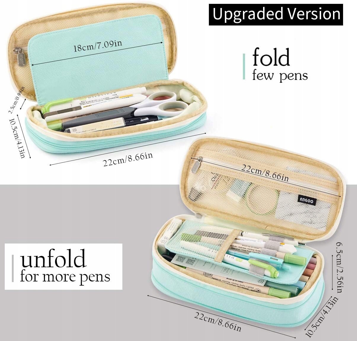 Piórnik o dużej pojemności kolorowy piórnik Marka inna