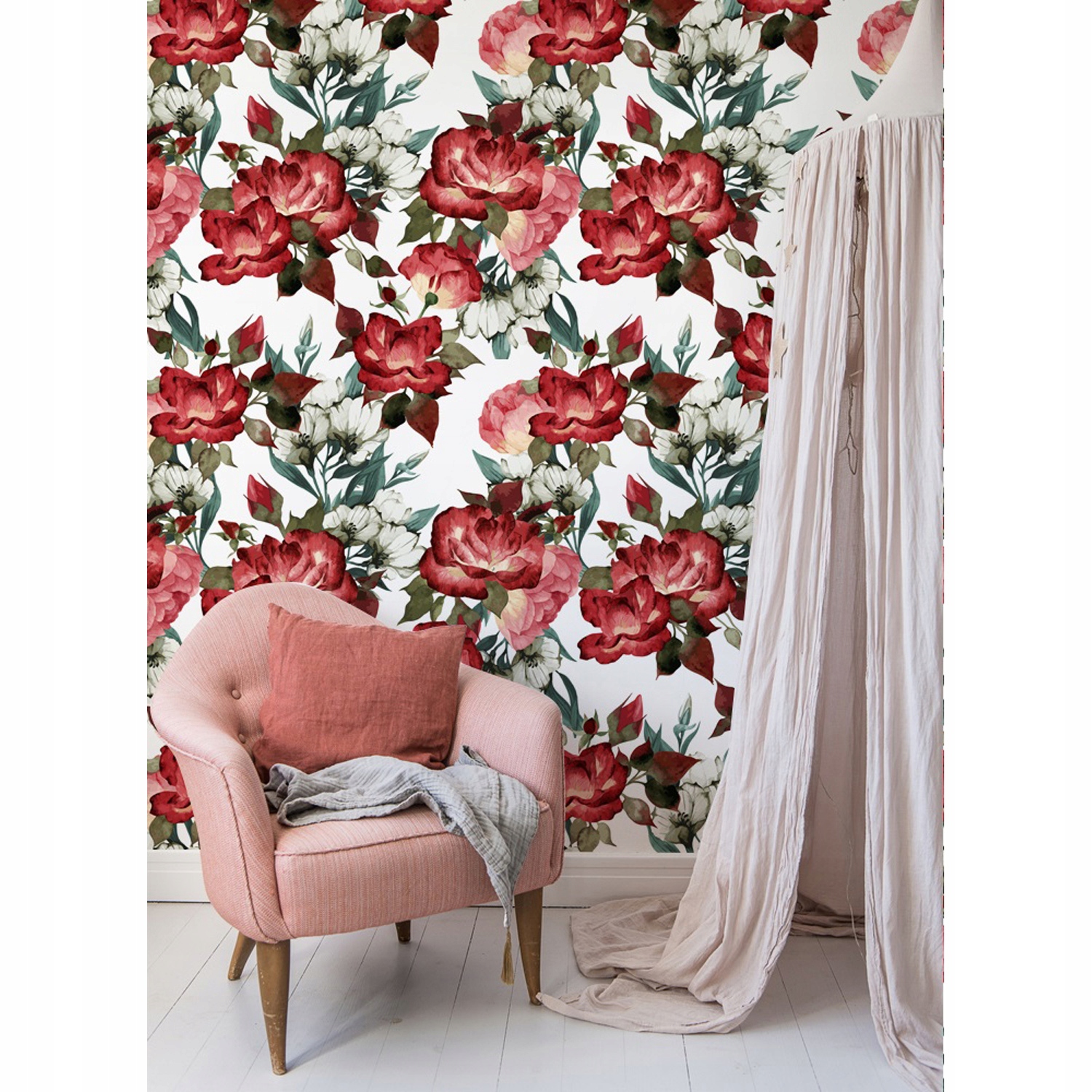 

Flizelinowa fototapeta Romantyczne kwiaty 416x254