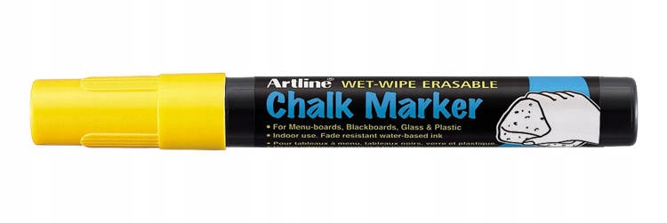 

Marker Kredowy Do Tablic Artline Żółty