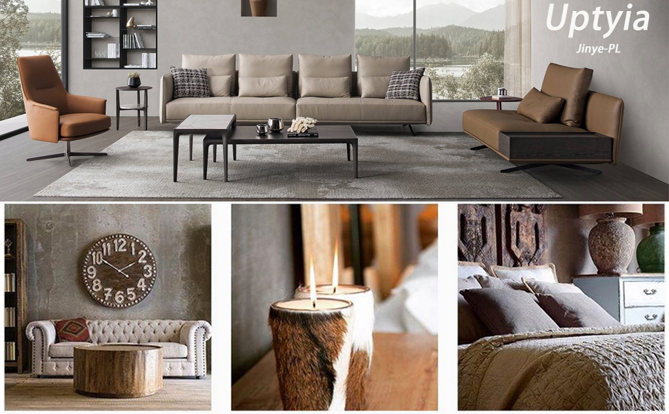 Szafka nocna Uptyia z pojedynczą szufladą Kolor mebla drewno retro