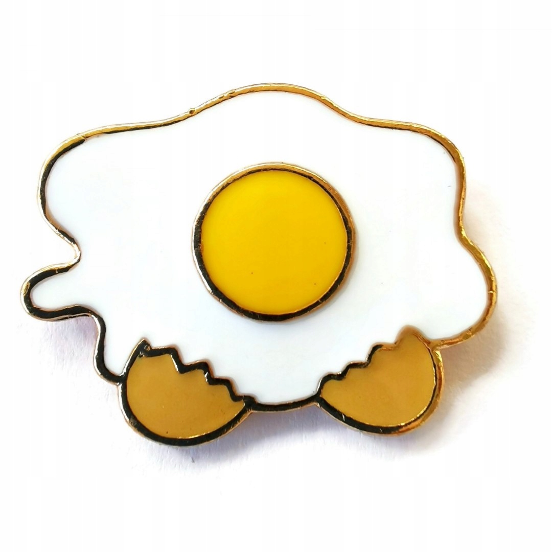 

Przypinka Jajko Sadzone Buton Metal Pin 1