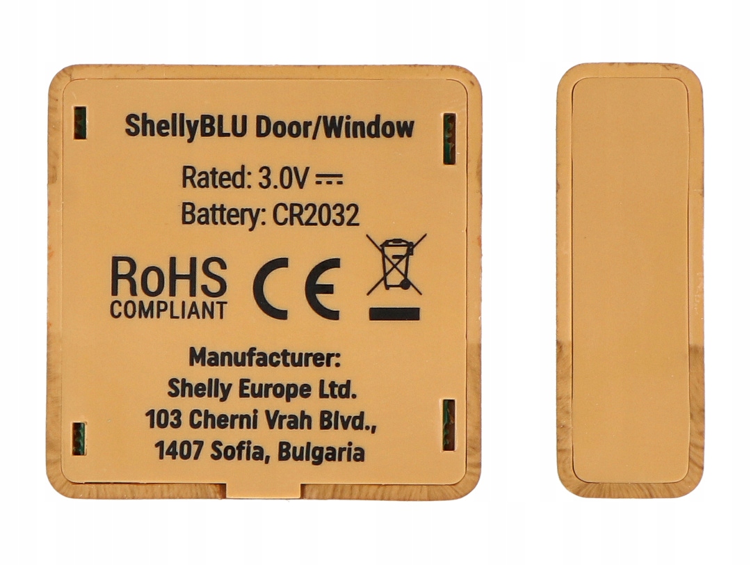 SHELLY BLU Door-Window Brown kontaktron brązowy — 8