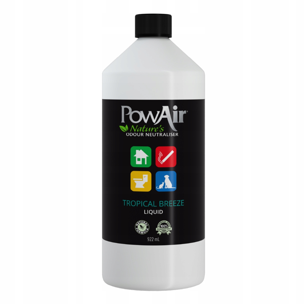 PowAir Płyn neutralizator zapachów Tropical Breeze Skuteczność 100%