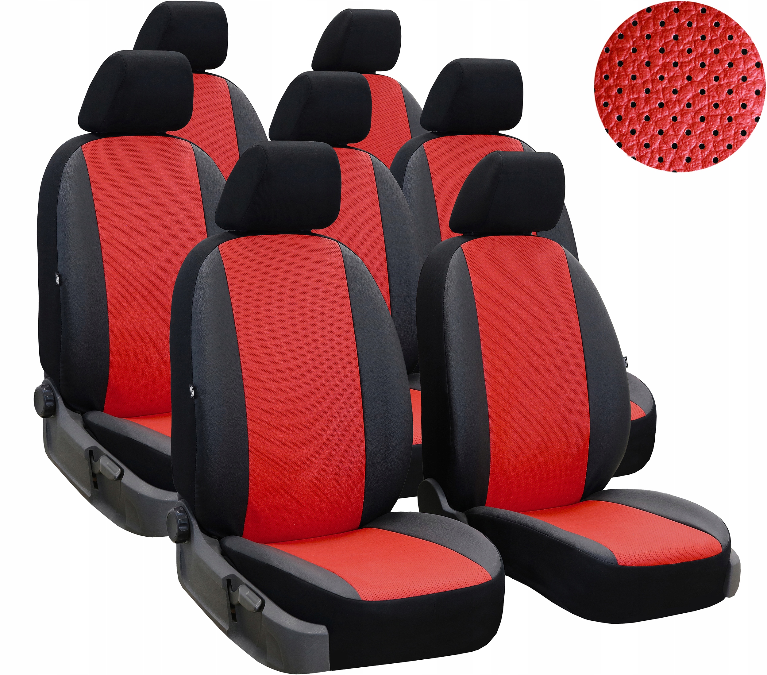 Kožené Odměrné Kryty pro Opel Zafira B 7 m