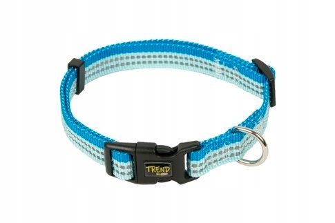 

Obroża regulowana odblaskowa 20mm/35-60cm Blue