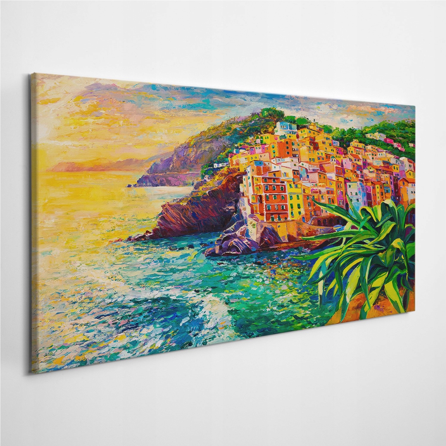 

Fotoobraz na płótnie Morze Krajobraz Wioska 100x50