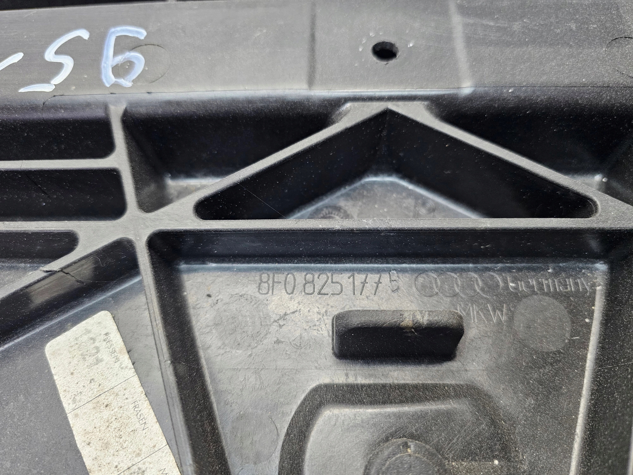 Abdeckung heckklappe kofferraumdeckel Blende Abdeckung dach AUDI A5 CABRIO LZ9Y 8F0825177B