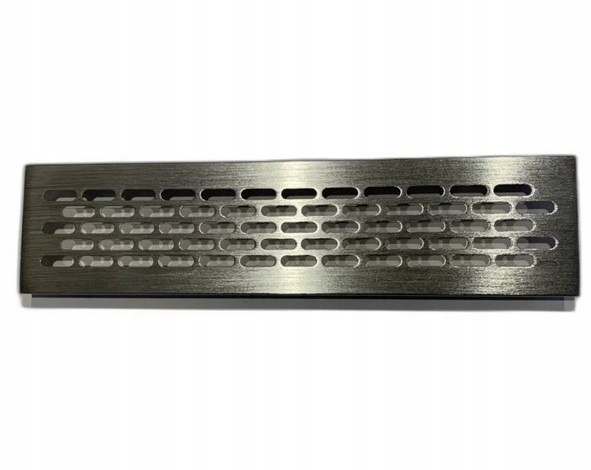 

Kratka wentylacyjna meblowa 60x480 mm inox