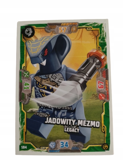 Karta Lego Ninjago Seria 7 Numer 104