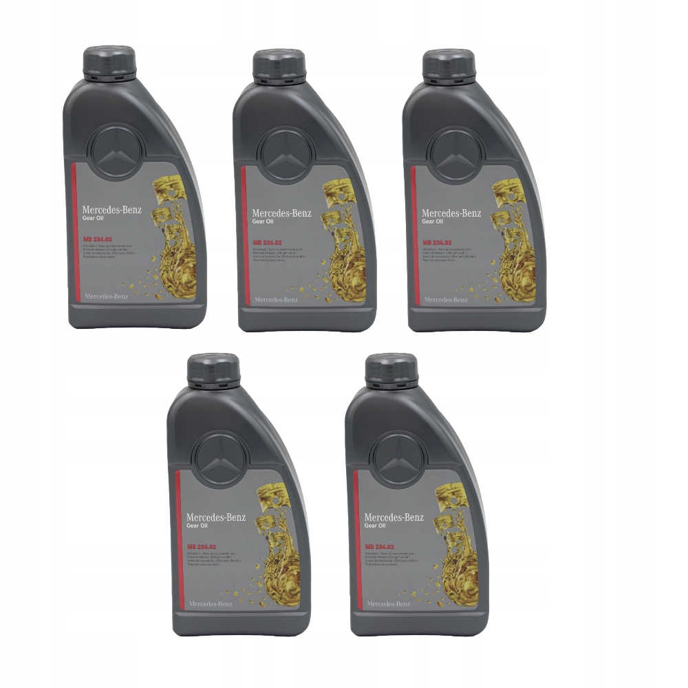 Sada Oleje Do Přepravky Mercedes Automat 700.75 5X A000989650511 Mb 236.82