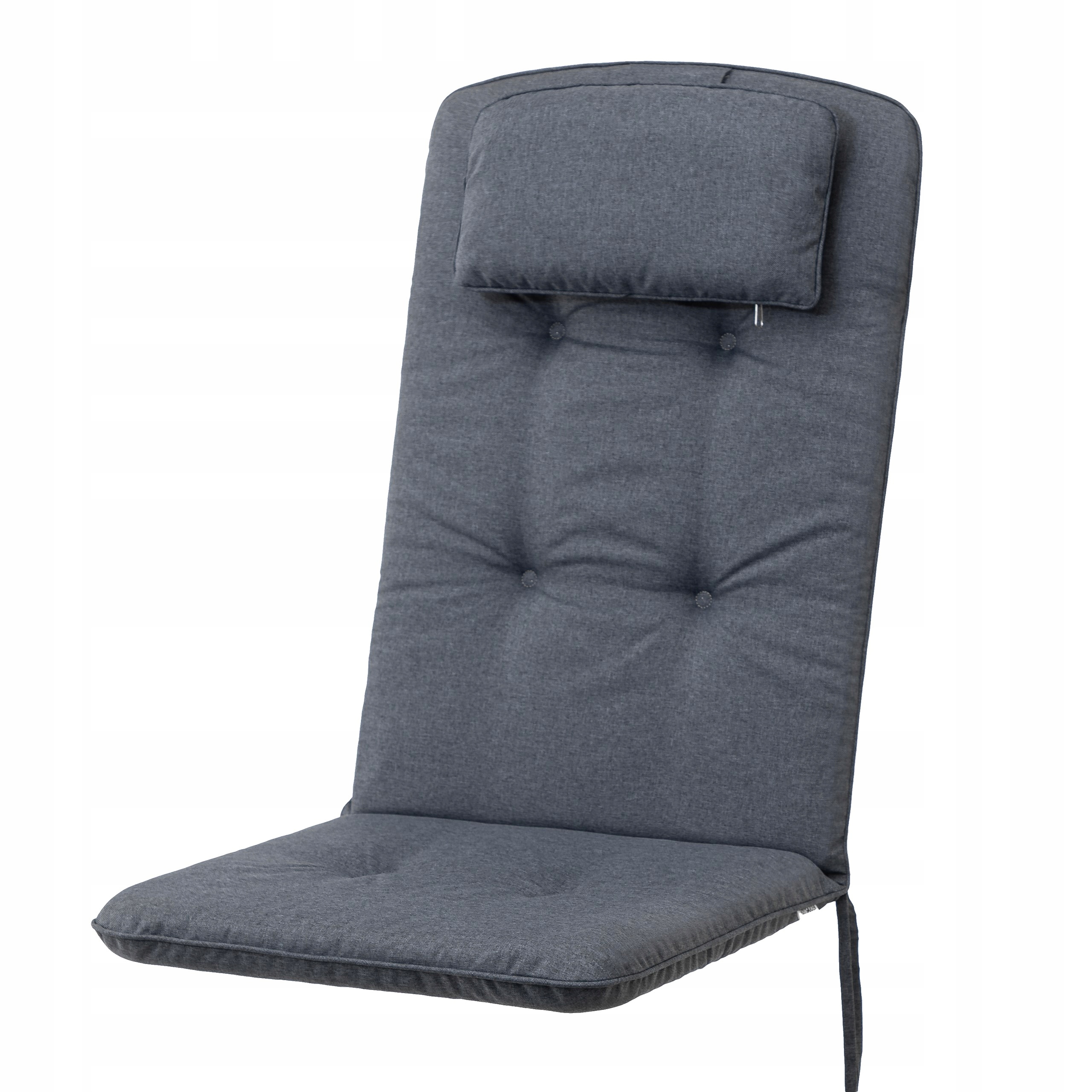 Polštář na zahradní židli s vysokým opěradlem 50x48, voděodolná Uv opěrka hlavy
