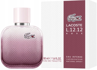 Lacoste L.12.12 Rose Eau Intense 50ml Edt Woda Toaletowa Perfumy Damskie