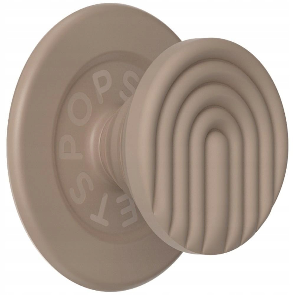 Držák a podstavec pro telefon Popsockets MagSafe Round PopOut Latte Curves