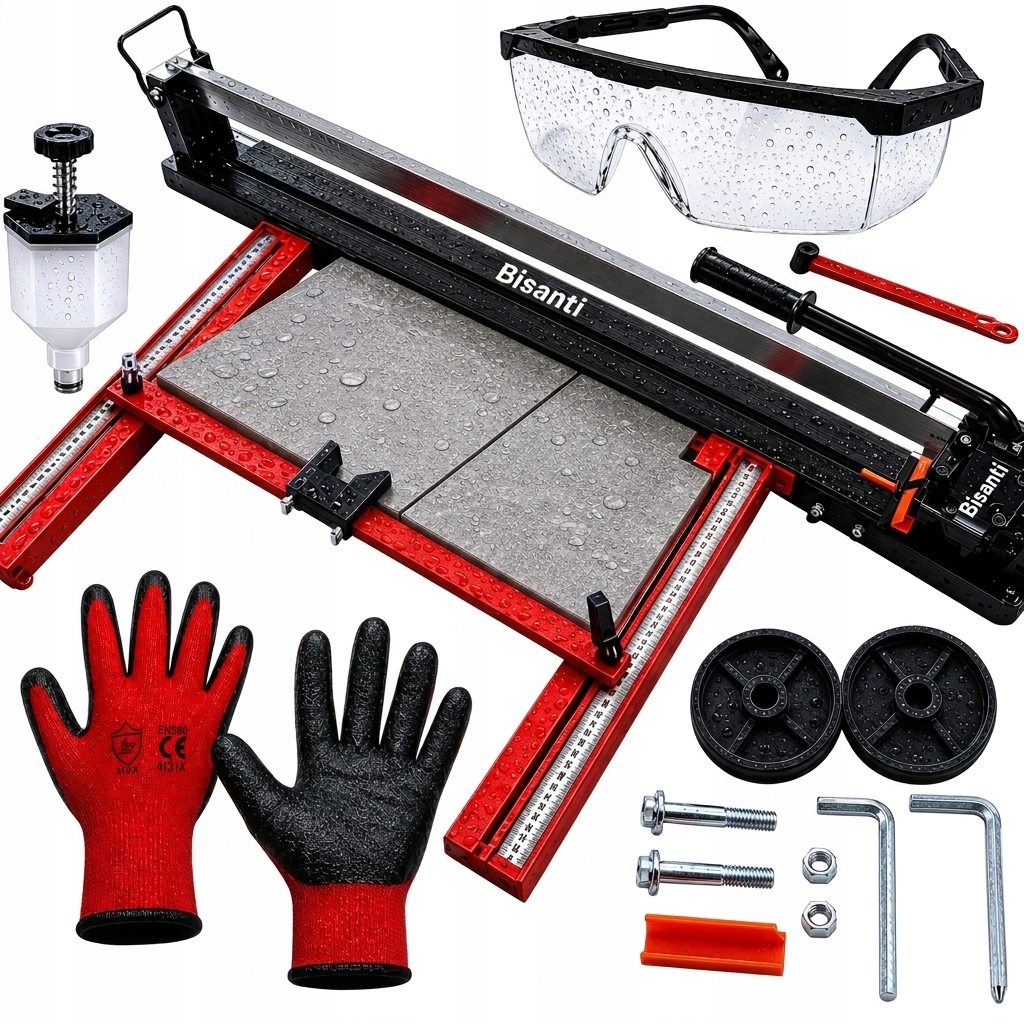 Stroj na řezání dlaždic Glazury Terakoty s 1200 mm Ruční