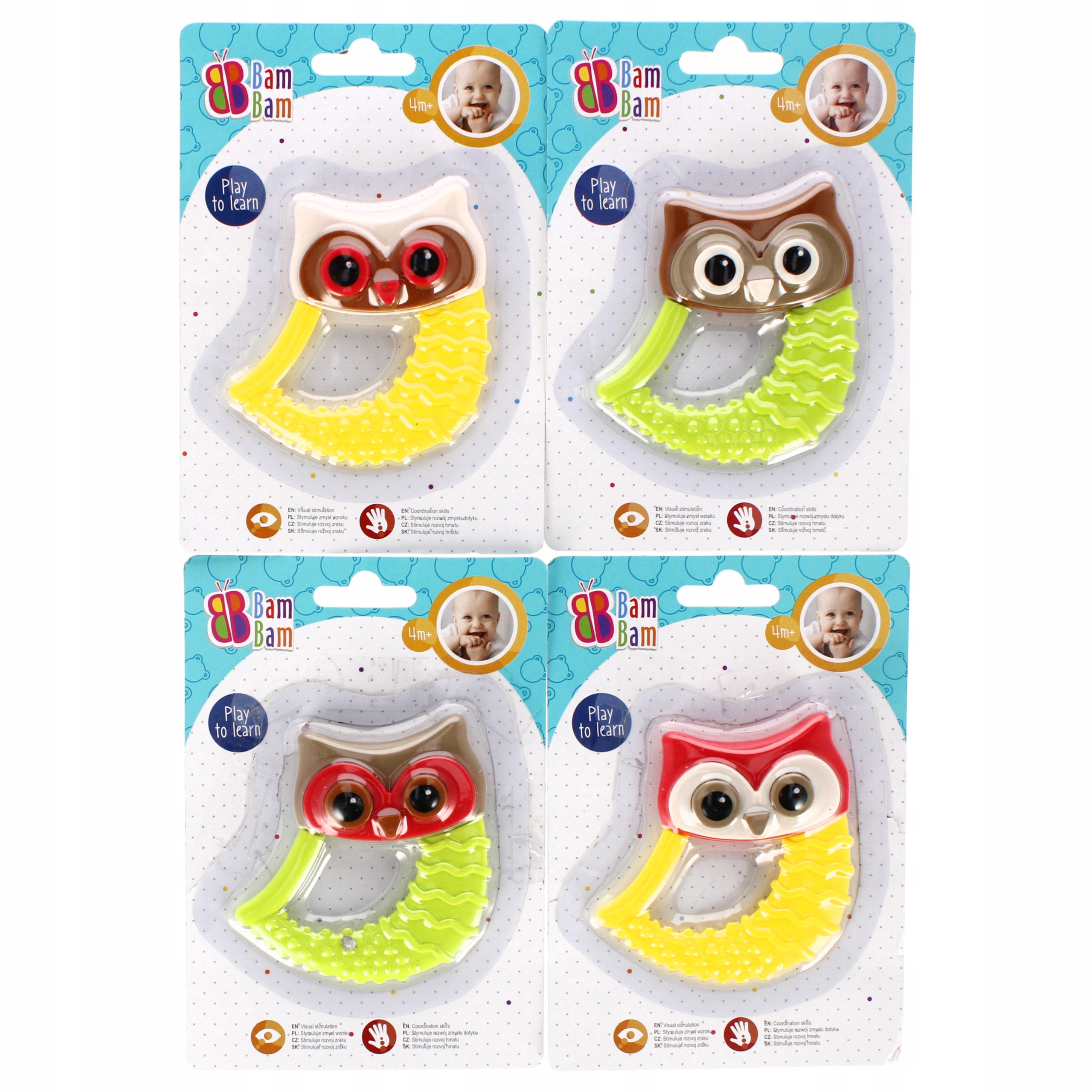 

Gryzak Sówka mix4 Bam Bam 515071