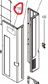 288765 T7WA04005 Brand Label (zubadan) Etikieta Značky (zubadan) Mitsubishi