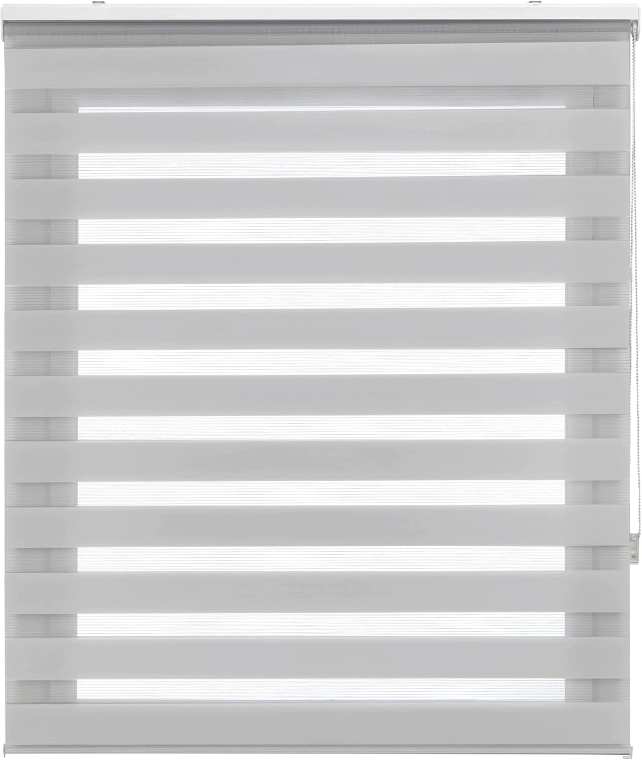 Roleta Den A Noc Blindecor Lira 80x180 CM Stříbrnošedá Bez Zatloukání
