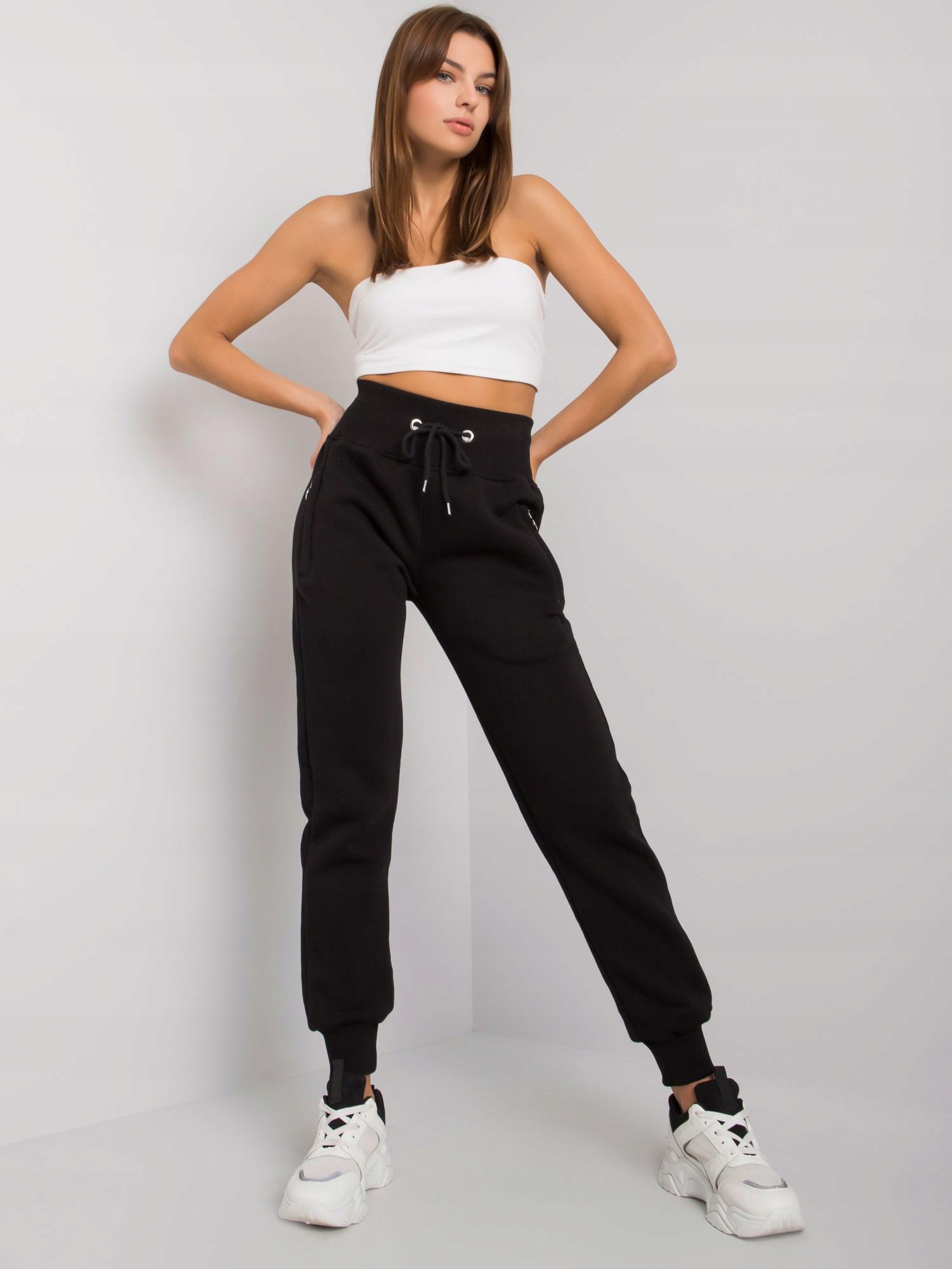 SPODNIE DRESOWE DRESY DAMSKIE WYGODNE - S Marka bez marki