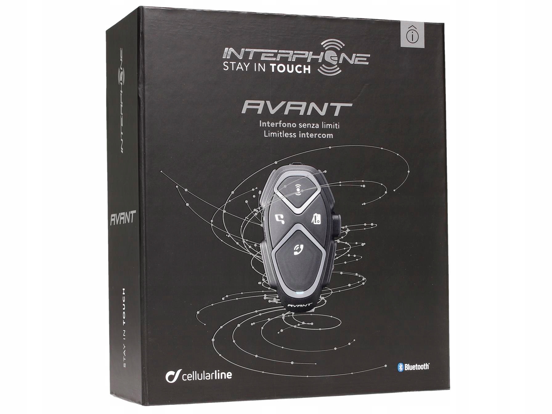 Intercom Interphone AVANT 2КАСКИ новая версия польский