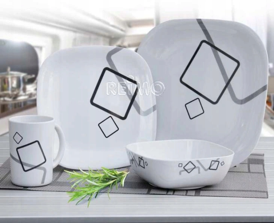 91713 - Туристическая посуда меламин Кунео небьющиеся