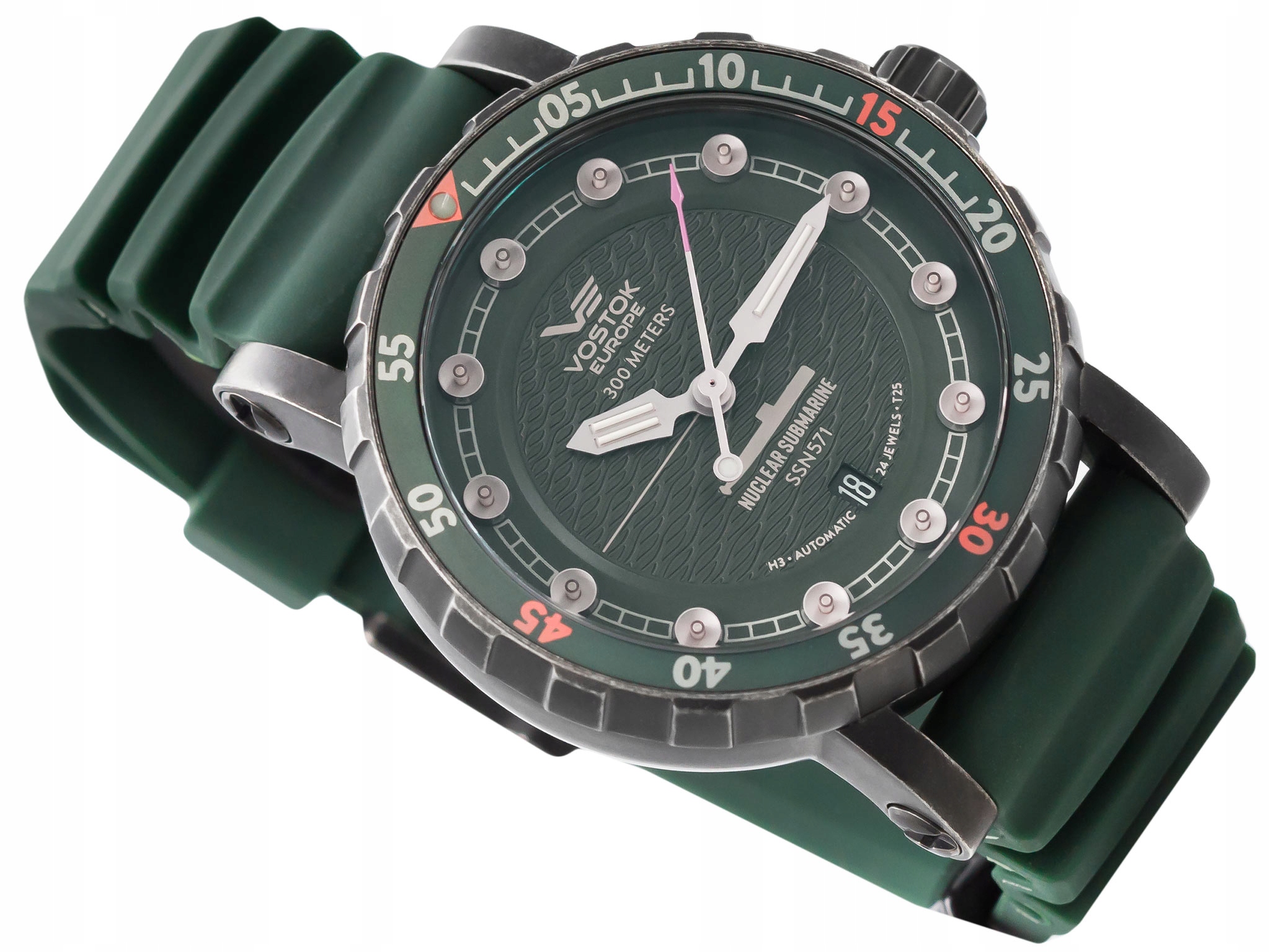 Pánské Hodinky Vostok Europe NH35A-571F608 Řemínek