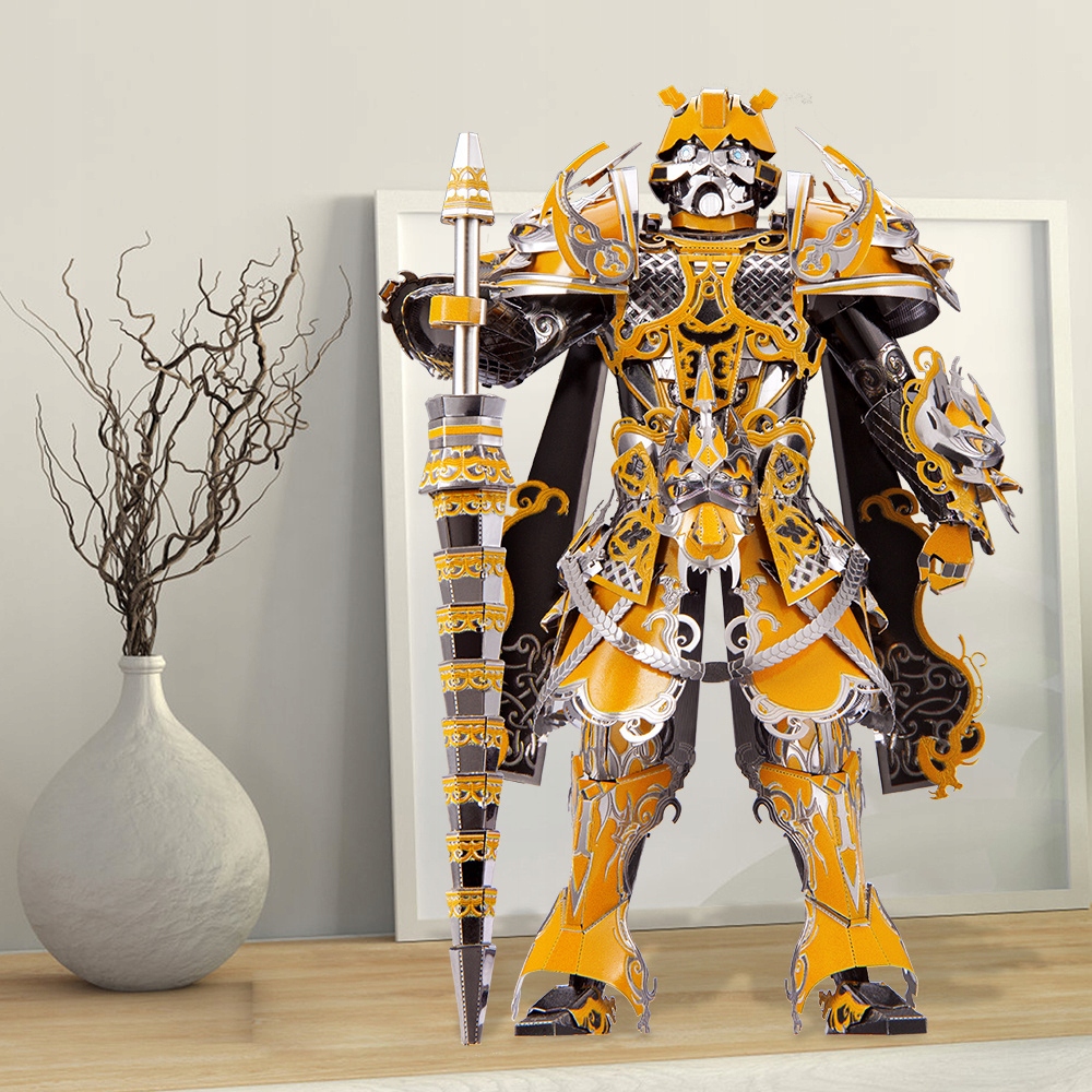 Piececool Puzzle Metalowe Model 3D - Strażnik Liczba elementów 156