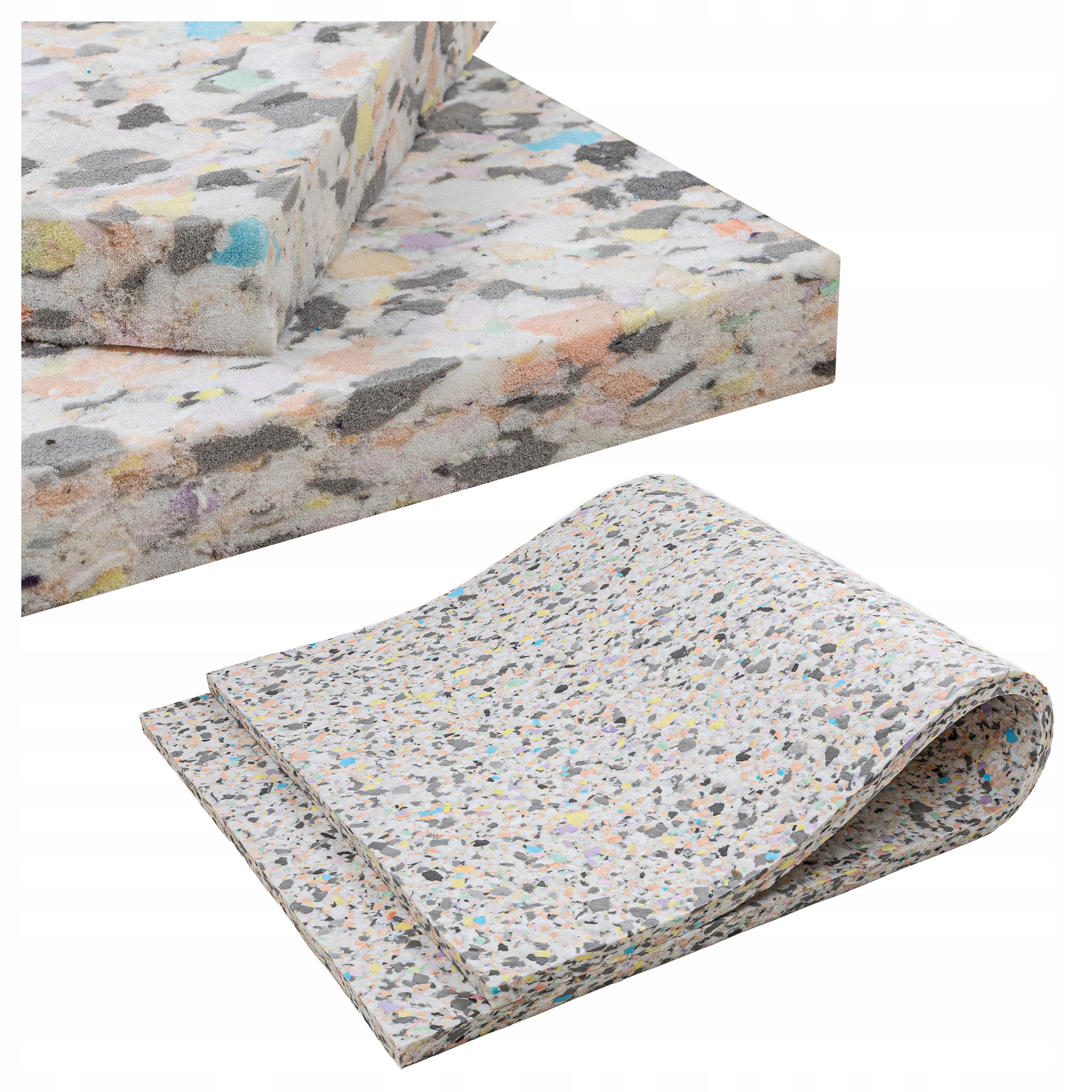 Odhlučněná zvuková izolace pro stěny a stropy 2 m2 o tloušťce 3 cm Bitmat