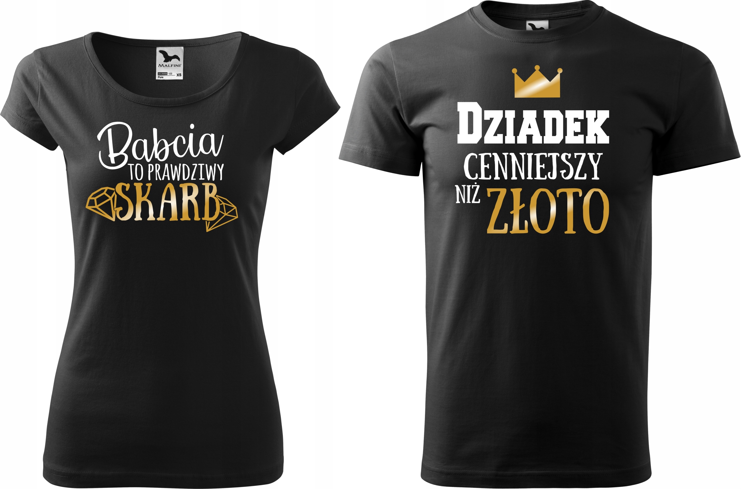 

Zestaw koszulek Dzień Babci Dziadka Prezent Babcia